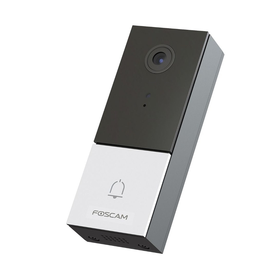 Video interkom sustav FOSCAM VD1 (4 MP, crna, srebrna)-3