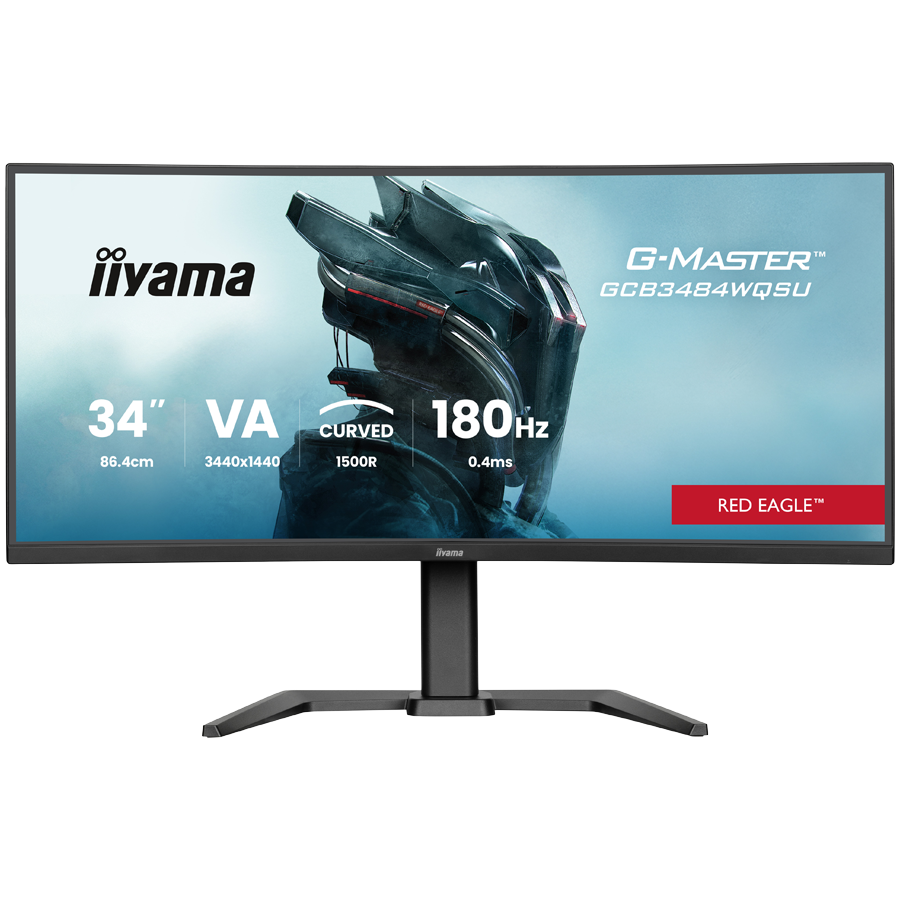 IIYAMA 34" Monitor GCB3484WQSU-B1 21:9 HDMI DP USB-11