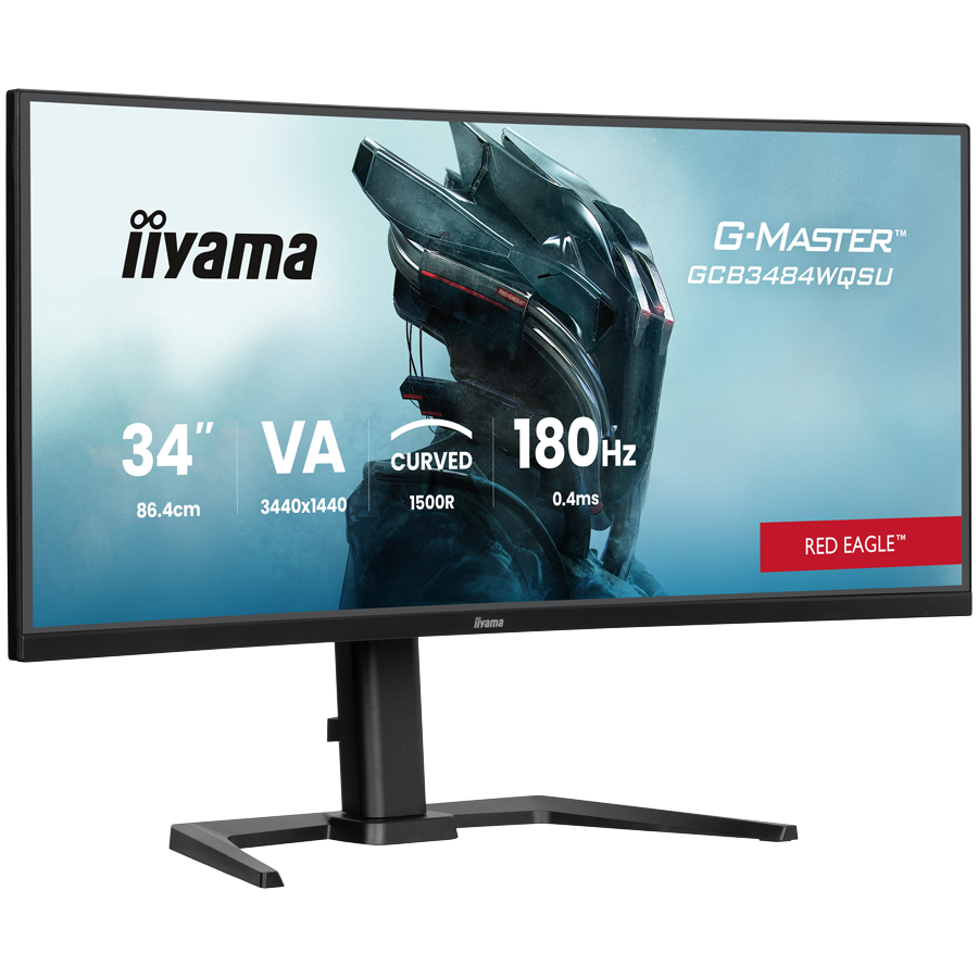 IIYAMA 34" Monitor GCB3484WQSU-B1 21:9 HDMI DP USB-12
