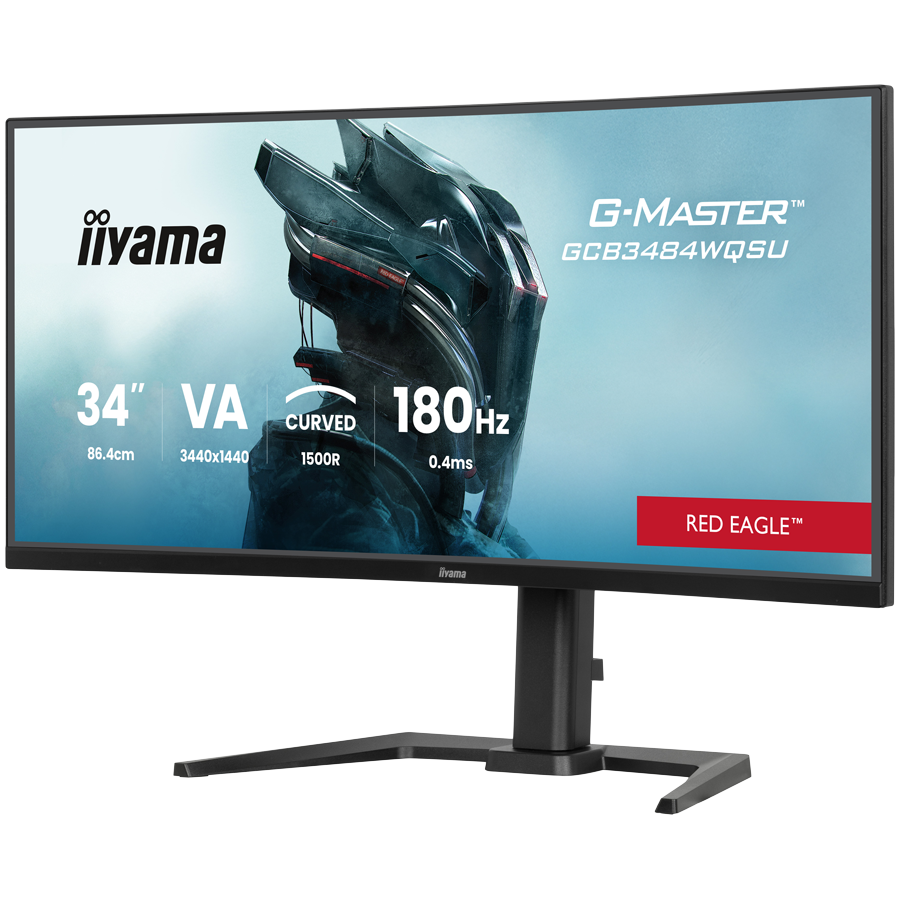 IIYAMA 34" Monitor GCB3484WQSU-B1 21:9 HDMI DP USB-13