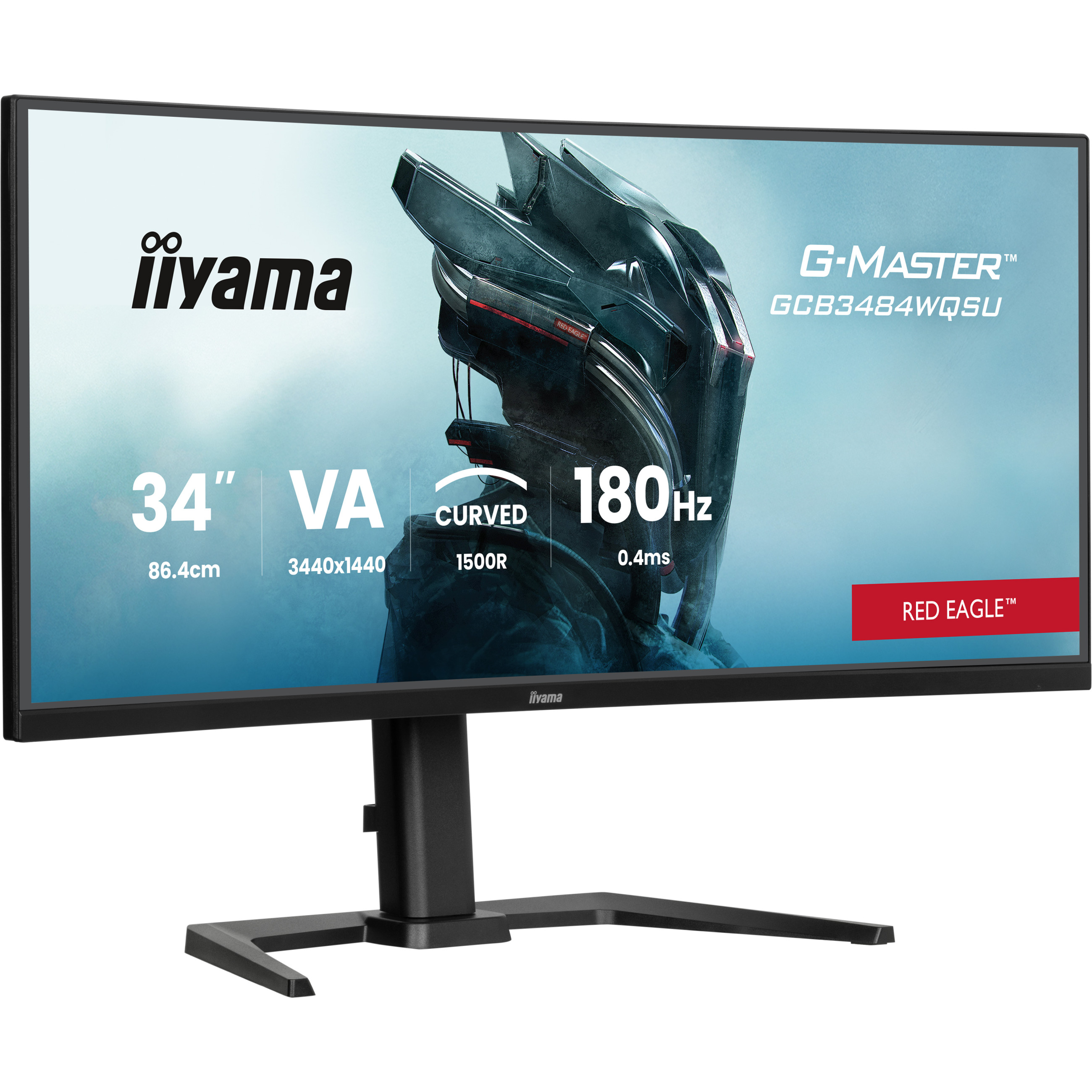 IIYAMA 34" Monitor GCB3484WQSU-B1 21:9 HDMI DP USB-0