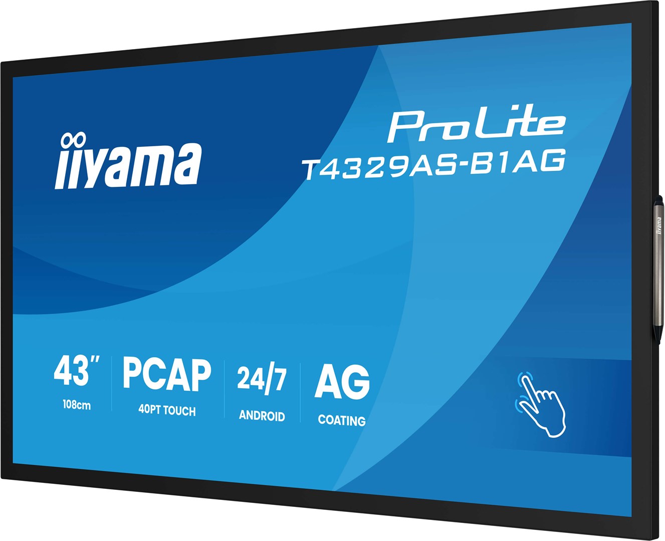 IIYAMA 42.5" T4329AS-B1AG 16:9 M-Touch Monitor-12