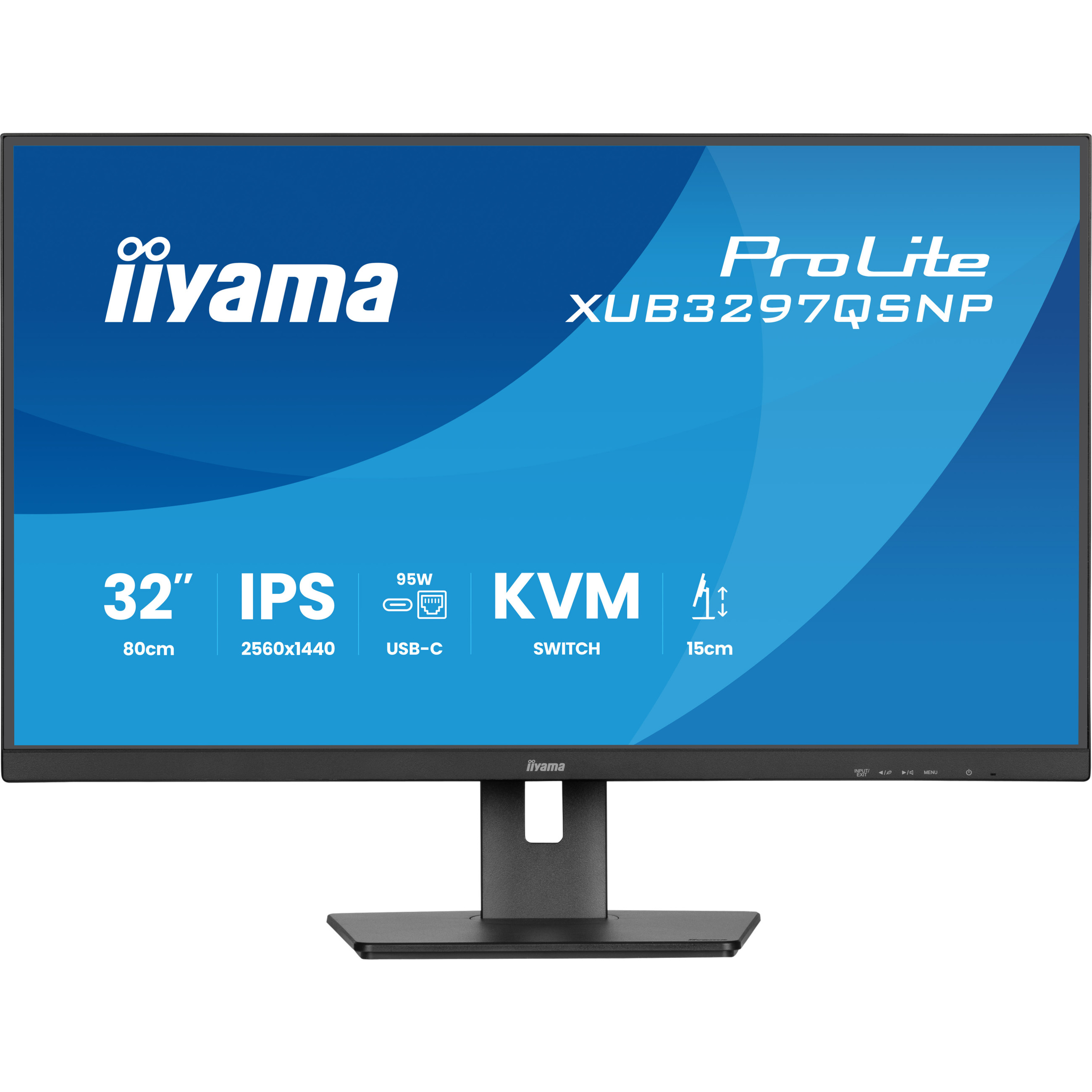 Monitor IIYAMA 80cm XUB3297QSNP-B1 16:9 2xHDMI,DP-13