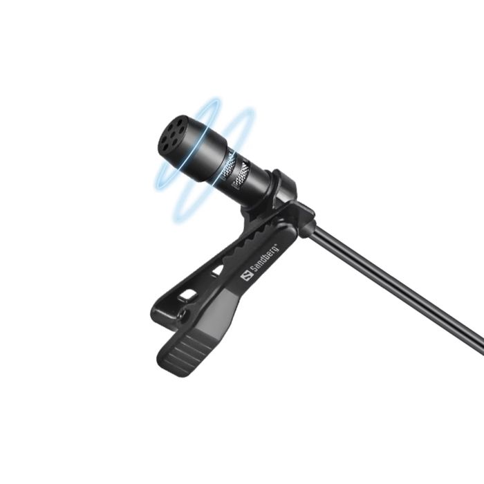 Mikrofon SANDBERG Streamer USB Clip Microphone-2