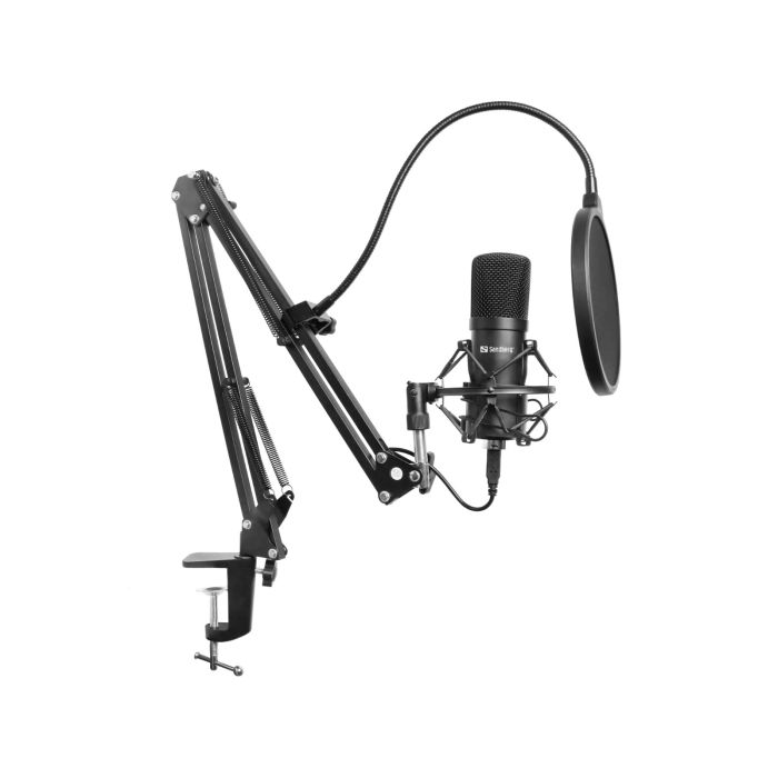 Mikrofon Sandberg Streamer USB Microphone Kit-0