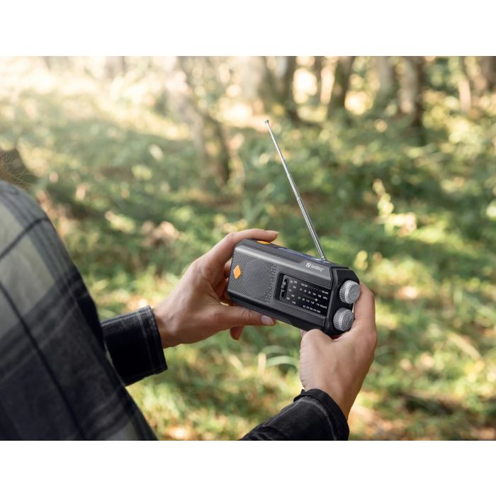 Radio SANDBERG Survivor Radio All-in-1 2000 (2000 mAh, AM/FM, LED svjetiljka, solarno punjenje)-6