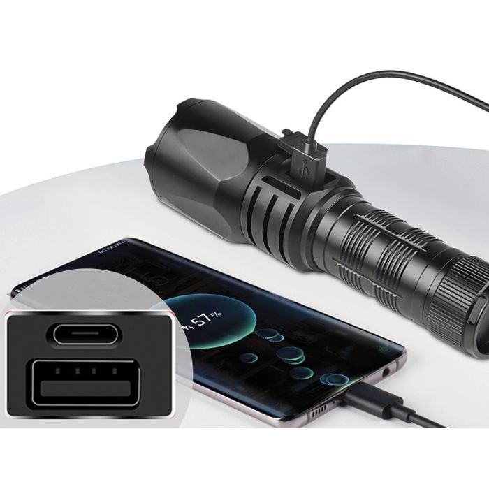 Prenosna svjetiljka SANDBERG Survivor Torch Powerbank 5000-4
