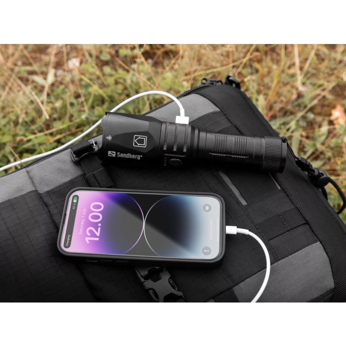 Prenosna svjetiljka SANDBERG Survivor Torch Powerbank 5000-5