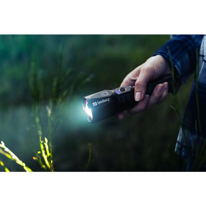 Prenosna svjetiljka SANDBERG Survivor Torch Powerbank 5000-6