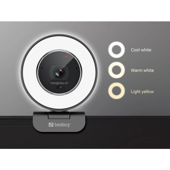 Spletna kamera SANDBERG Streamer USB Webcam Pro Elite (2560x1440P, 1920x1080P, USB 2.0)-1