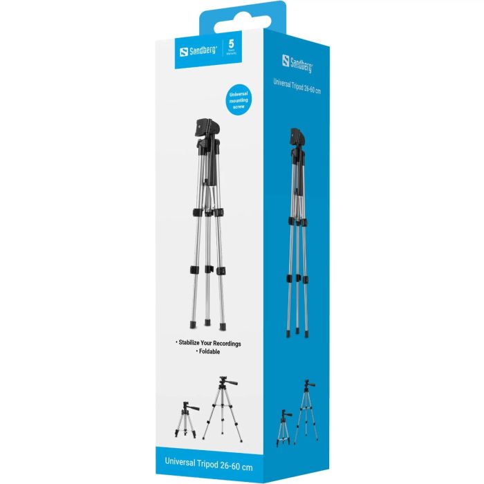 Stativ SANDBERG Universal Tripod 26-60 cm-2