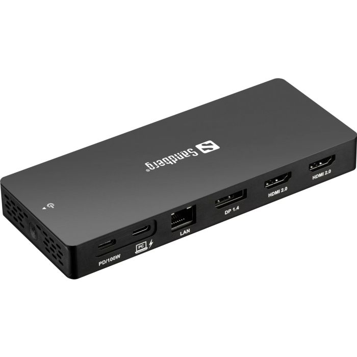 Priklopna postaja SANDBERG USB-C 13 in 1 Docking Station Pro-1