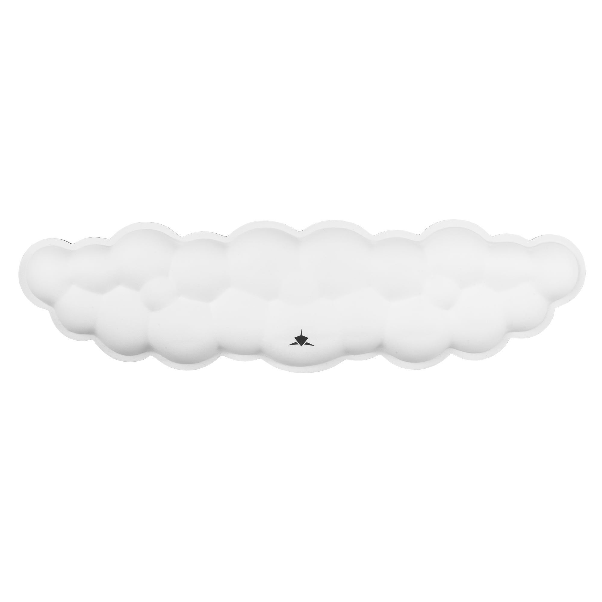 White Shark KEYBOARD WRIST REST KP-012 CUMULUS WHITE