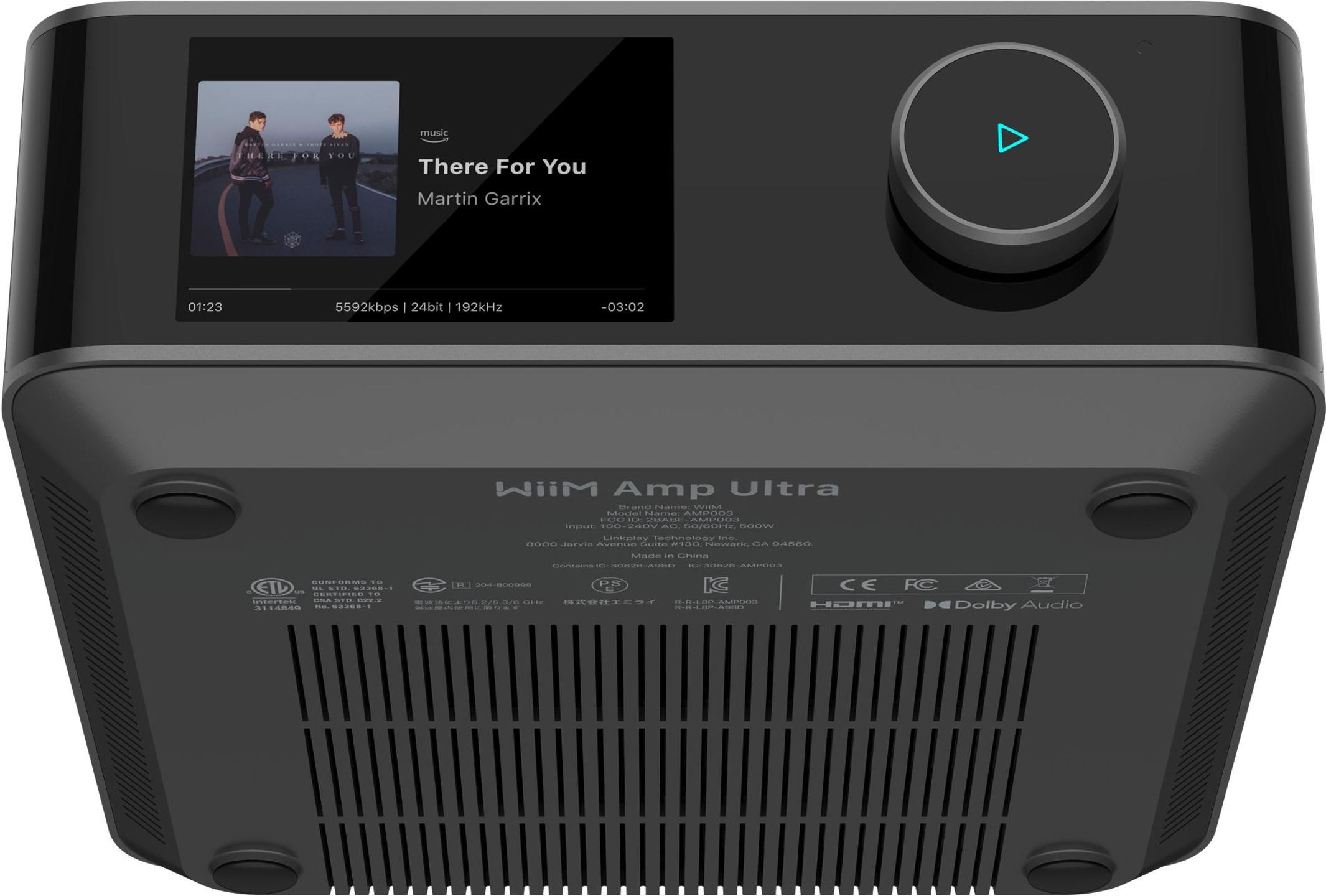 Streaming pojačalo WiiM Amp Ultra space gray-10