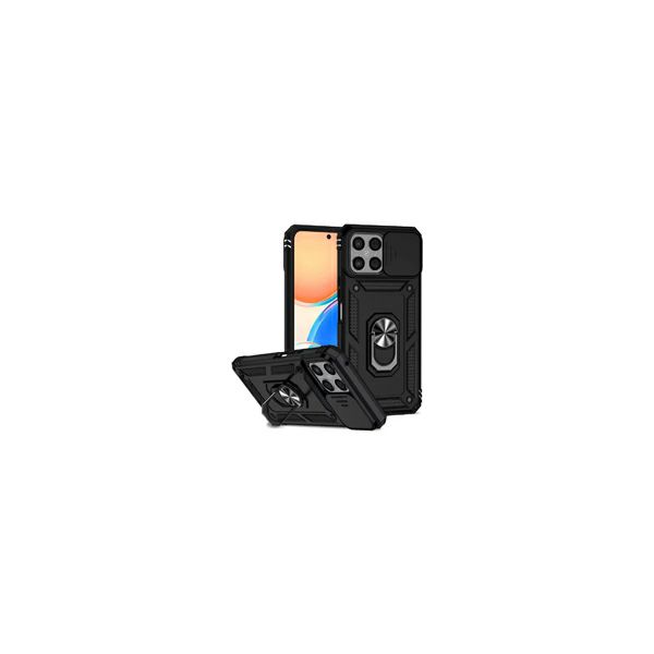 MM TPU HONOR X6C ANTI-SHOCK WITH RING crna-1