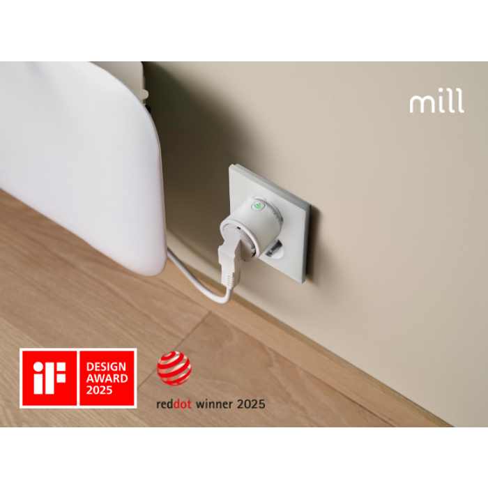 MILL Wi-Fi pametna vtičnica za grelne naprave MILL-2