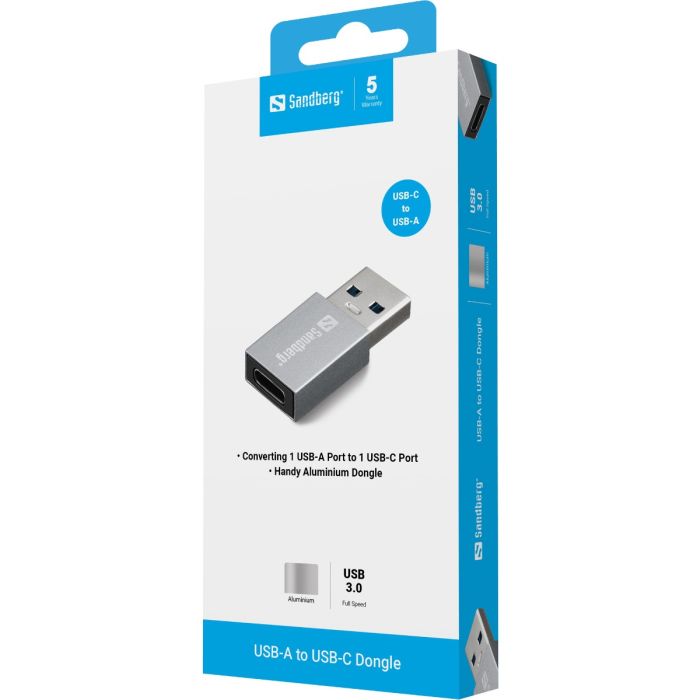 Adapter SANDBERG 136-46 (usb-c, hdmi, vga, 3,5 mm audio)-1