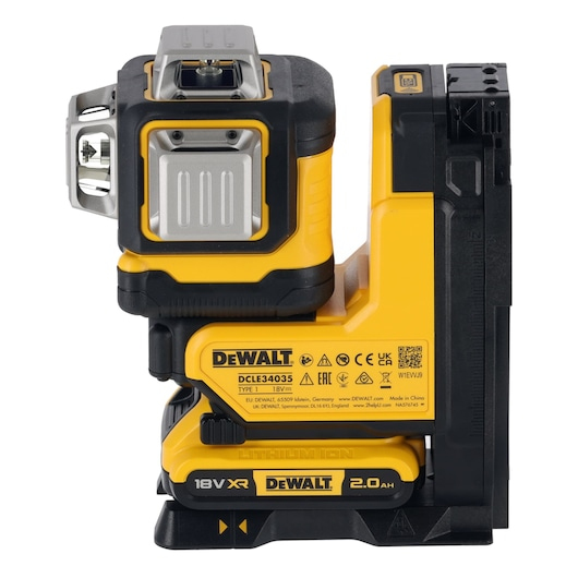 Laserski nivelir DEWALT 18V XR 3x360 (Zeleni laser, Upravljanje daljinskim upravljačem)-1