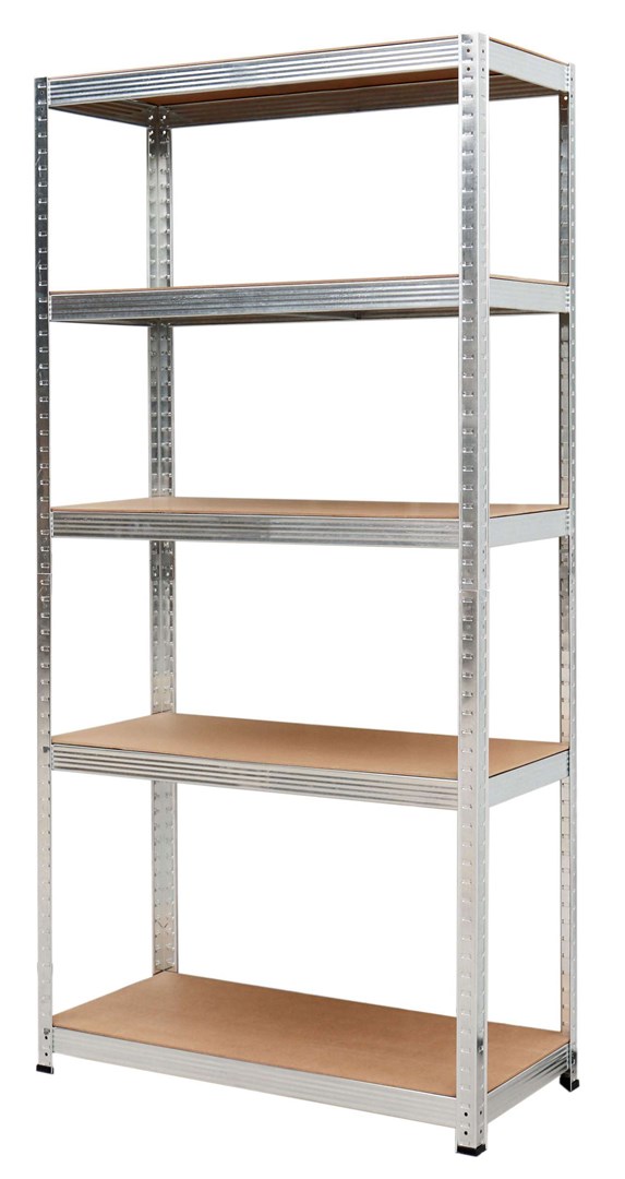 AW RACK 5 SHELVES 200x90x40 LOAD CAPACITY 250kg / 5.0mm - PUSH-IN QUICK ASSEMBLY-0