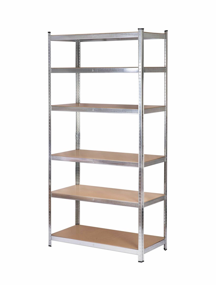 Metalni regal AWTOOLS 225x90x50 cm (6 polica, 300 kg/polici)
