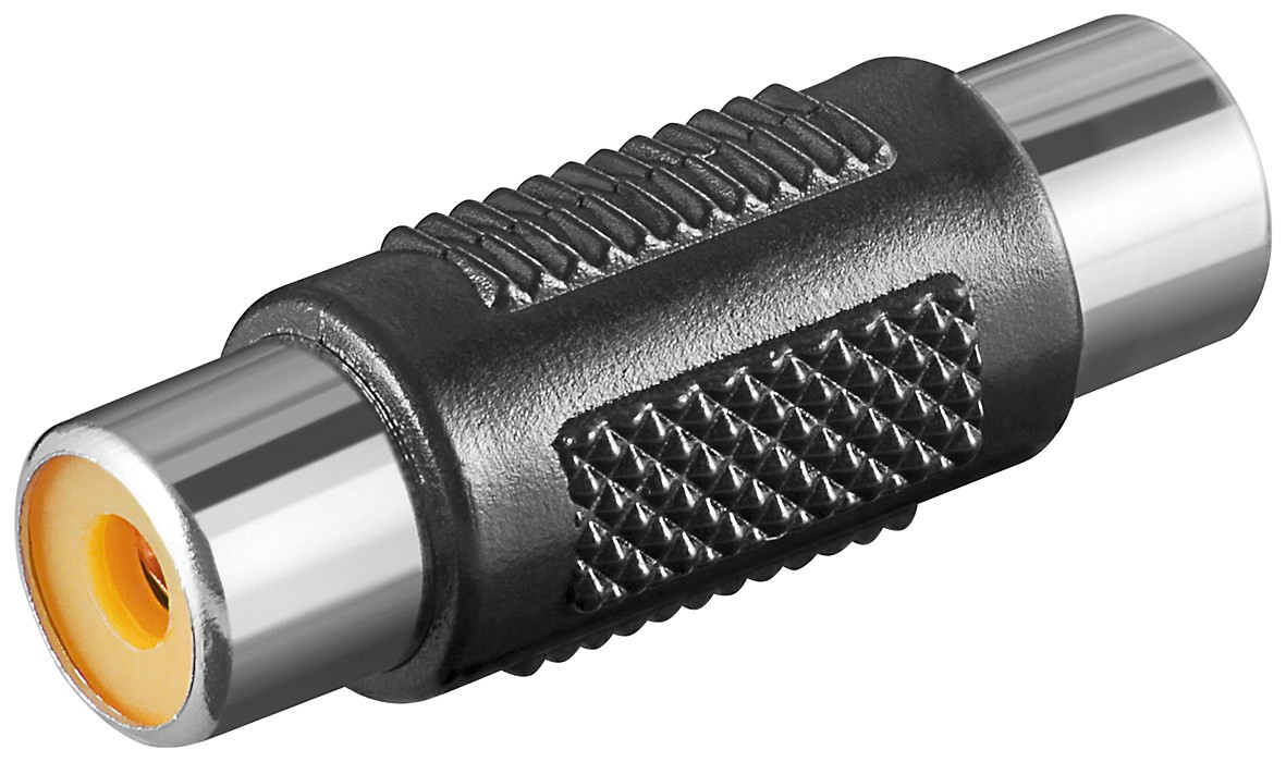 Adapter GOOBAY, RCA (Ž) na RCA (Ž), bulk