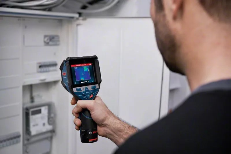 Termovizijska kamera BOSCH GTC 600 C (NETD, IR, Crna, Plava, 256 x 192 piksela, Ugrađeni LCD zaslon)-3