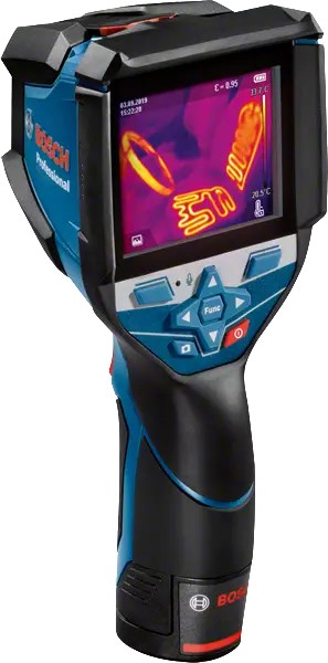 Termovizijska kamera BOSCH GTC 600 C (NETD, IR, Crna, Plava, 256 x 192 piksela, Ugrađeni LCD zaslon)-1
