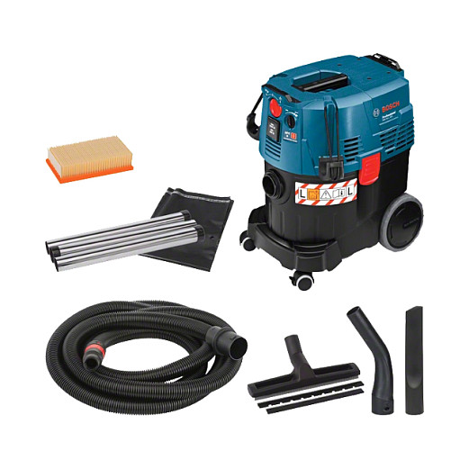Usisavač BOSCH GAS 35 L AFC Professional (1200 W, crna, plava)