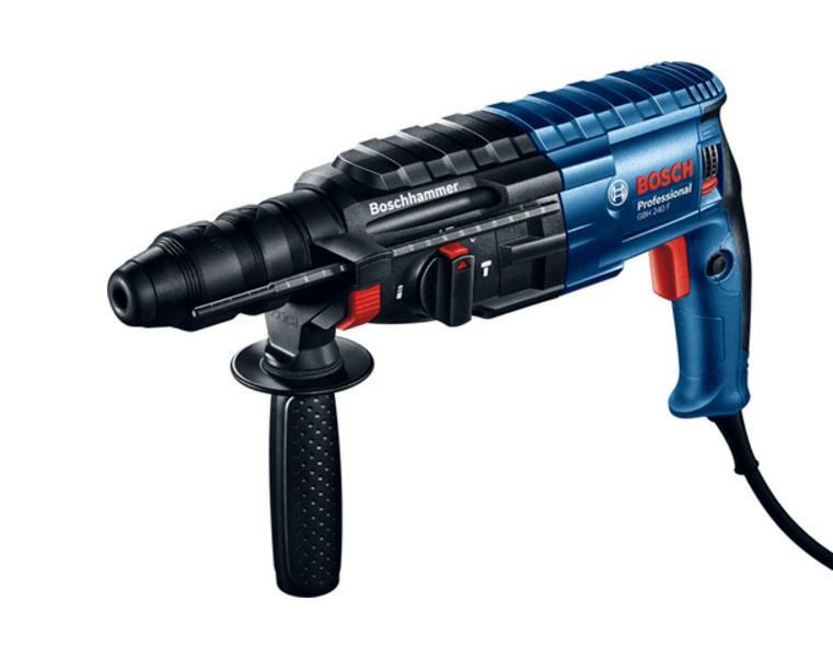Rotacijski čekić s dlijetom BOSCH GBH 240 F (790W, 2.7J, dodatna glava)