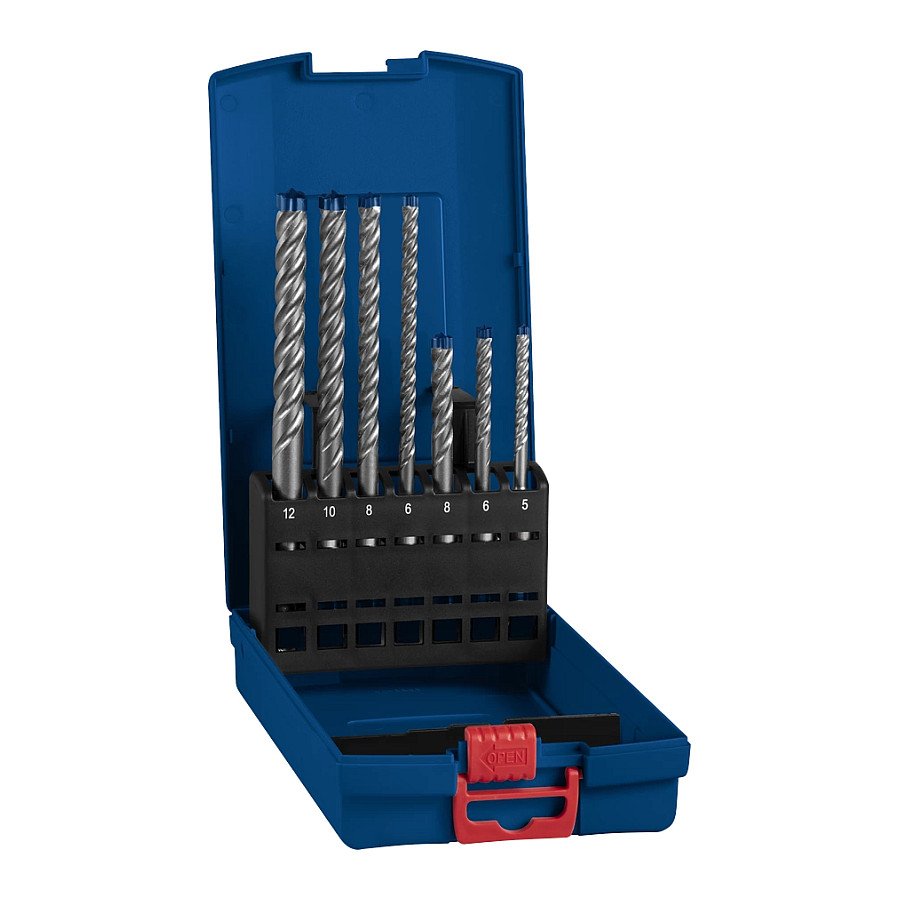 Set svrdla BOSCH SDS PLUS-7X (7 komada)