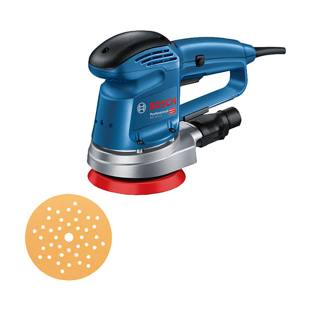 Ekscentrična brusilica BOSCH GEX 34-125 (125mm, 340W)-0