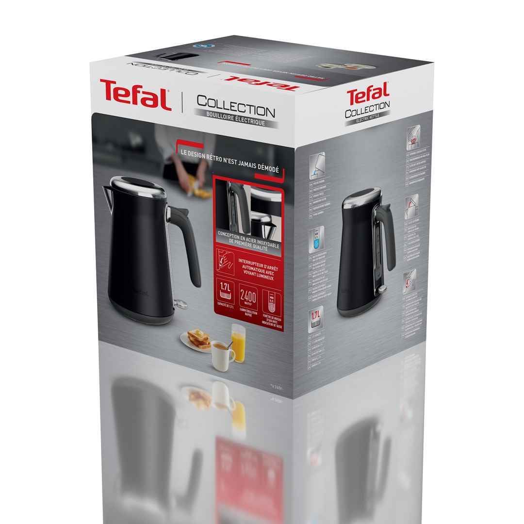 Kuhalo za vodu TEFAL Collection KI6668E0 (1.7 L, 2400W) crno-11