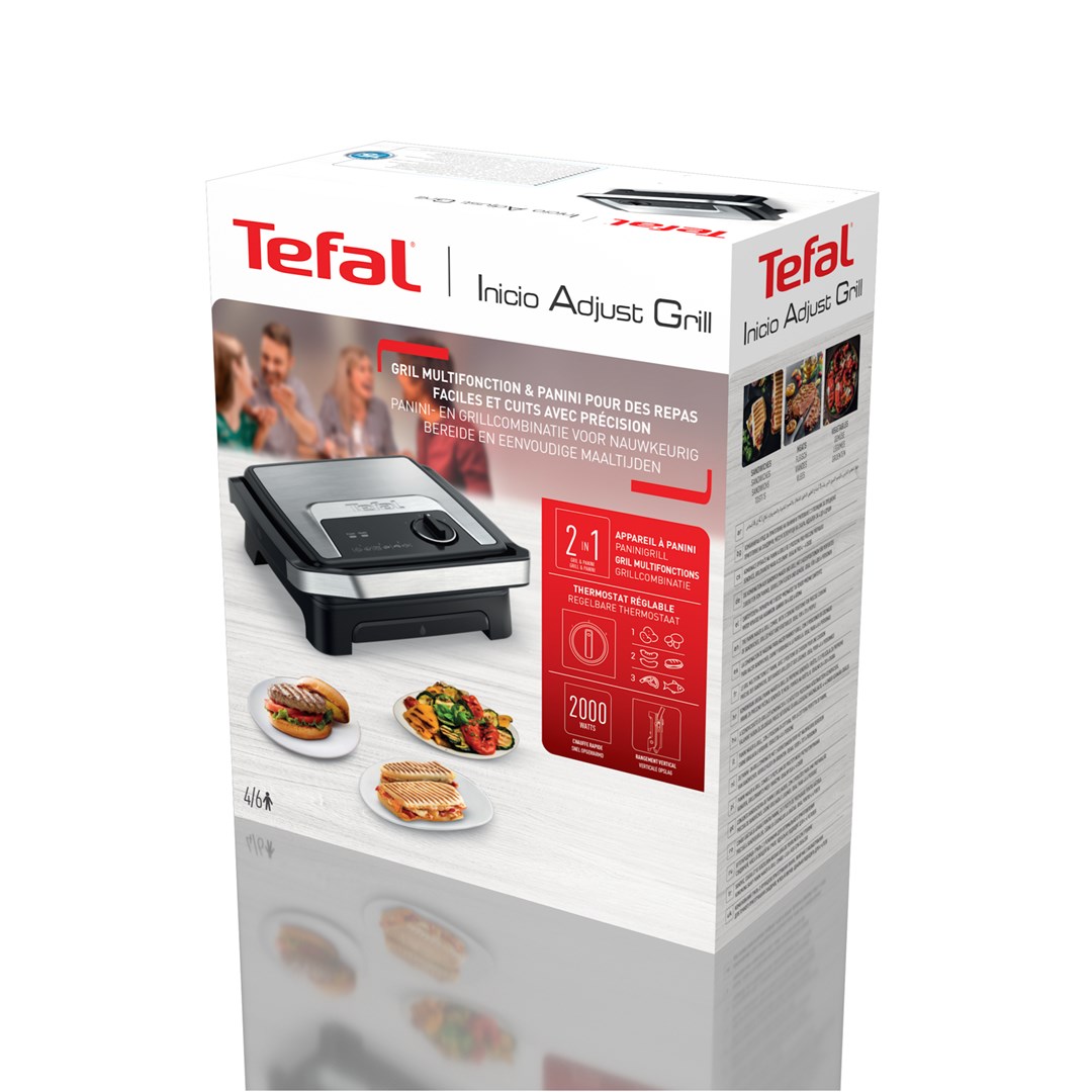 Toster grill TEFAL Inicio Adjust GC272D10-7