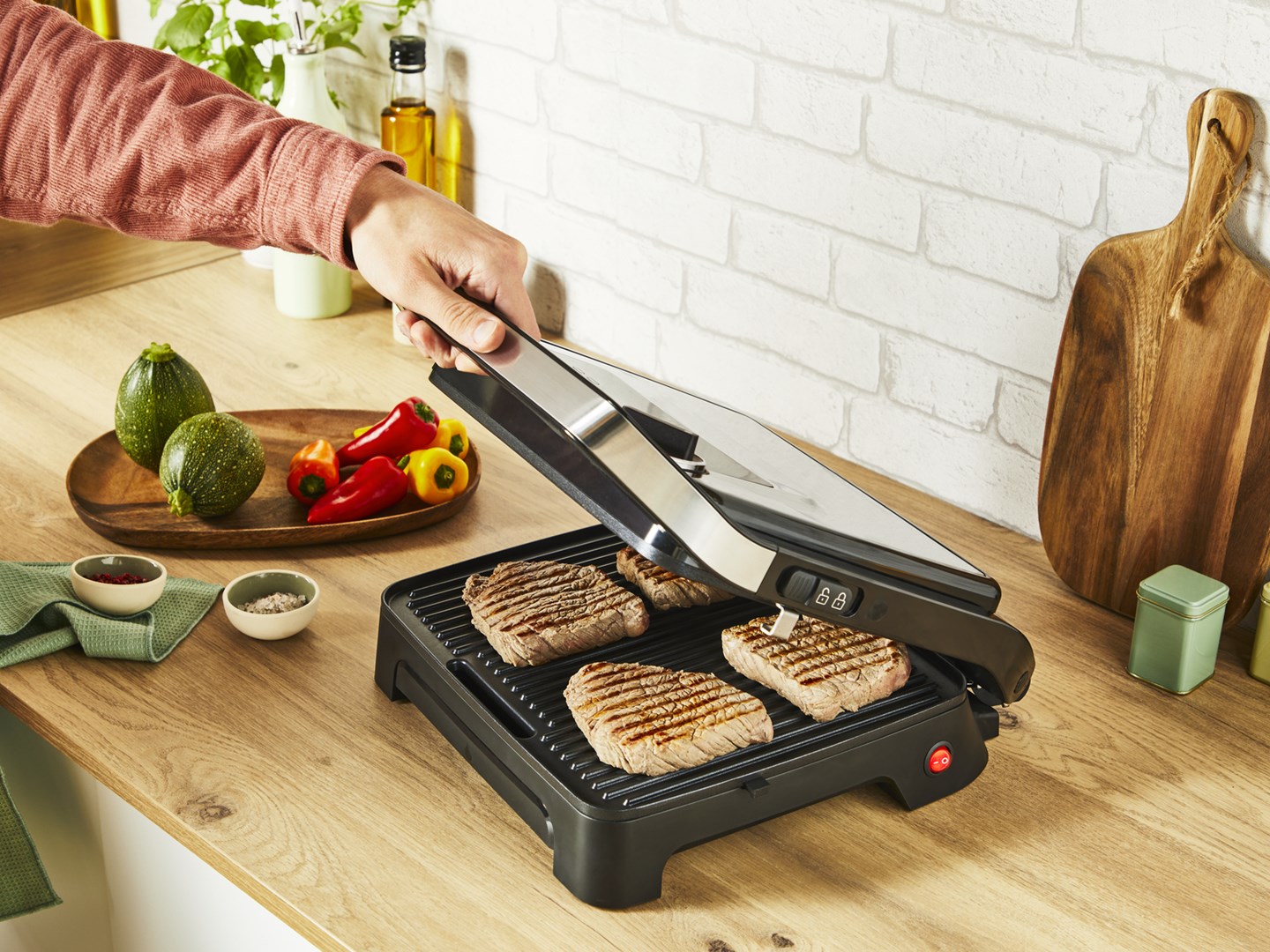 Toster grill TEFAL Inicio Adjust GC272D10-5