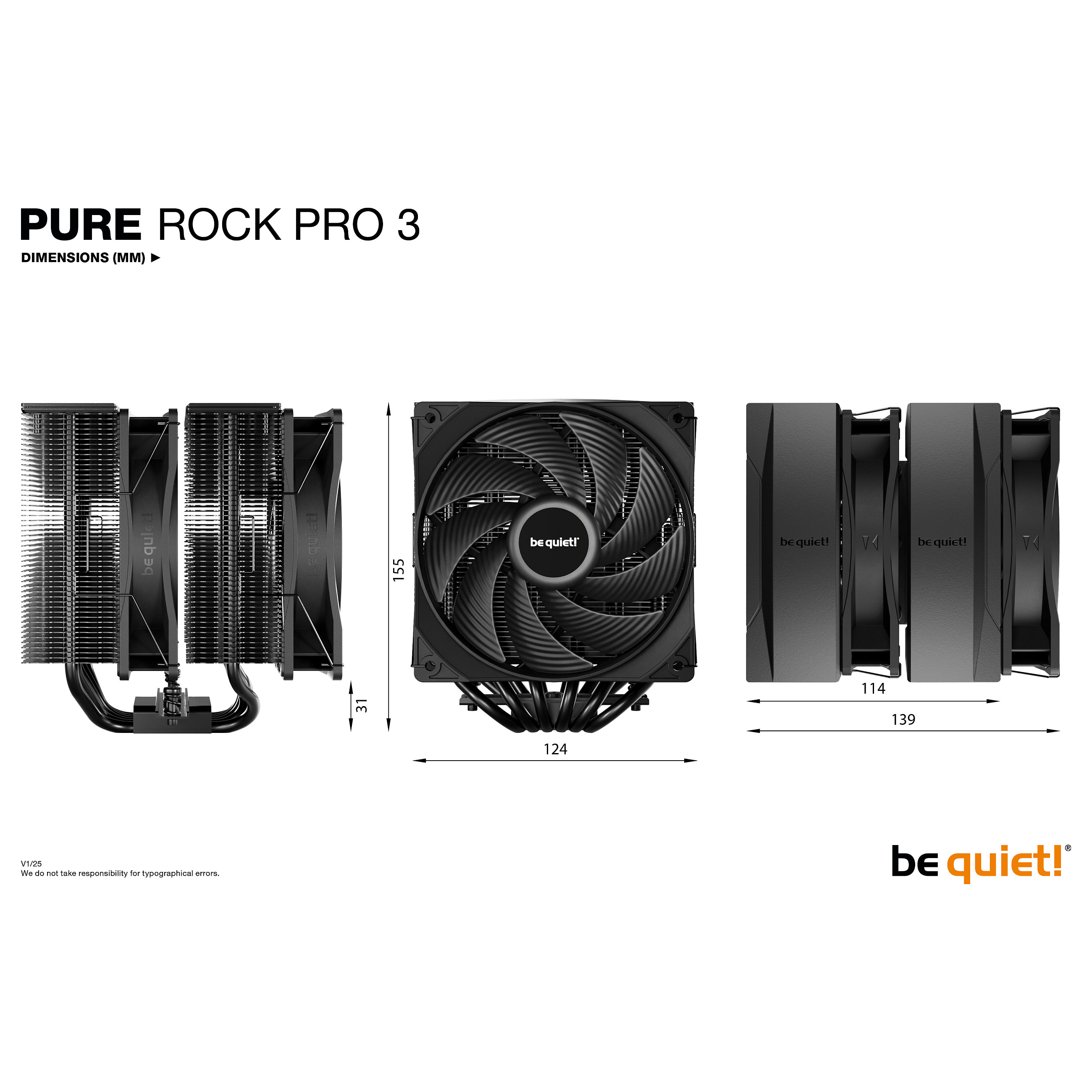 HLAĐENJE CPU BE QUIET! PURE ROCK PRO 3 BLACK-6
