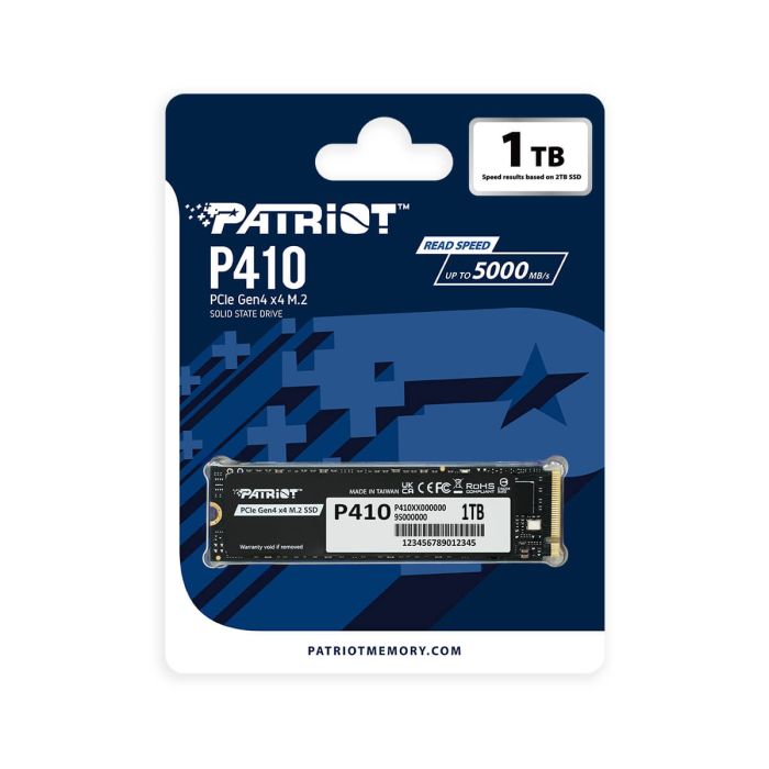 SSD PATRIOT Viper P410 M.2 PCI-Ex4 NVMe 1.4 1TB-3