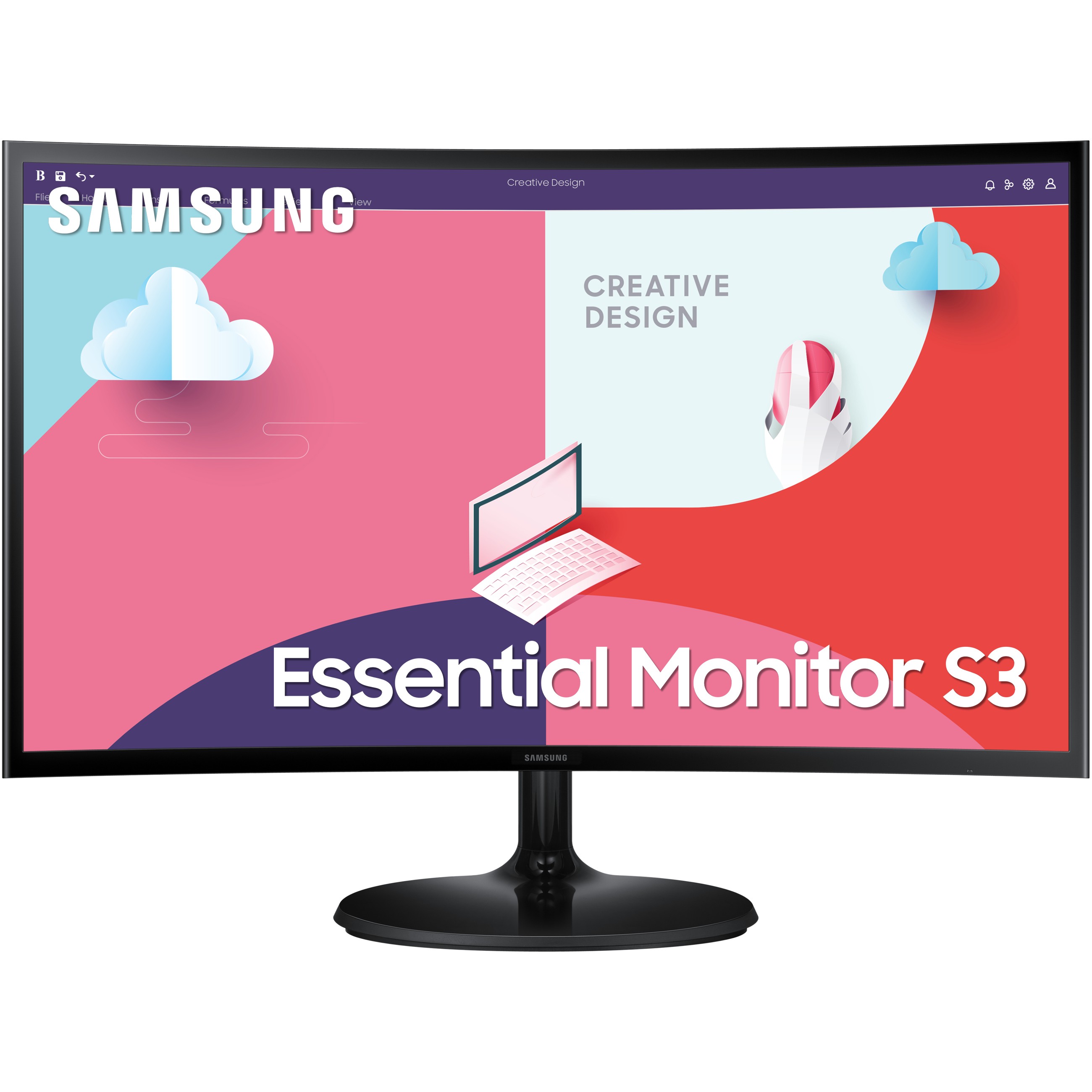 Monitor SAMSUNG C27F364EAU 27" (crni)