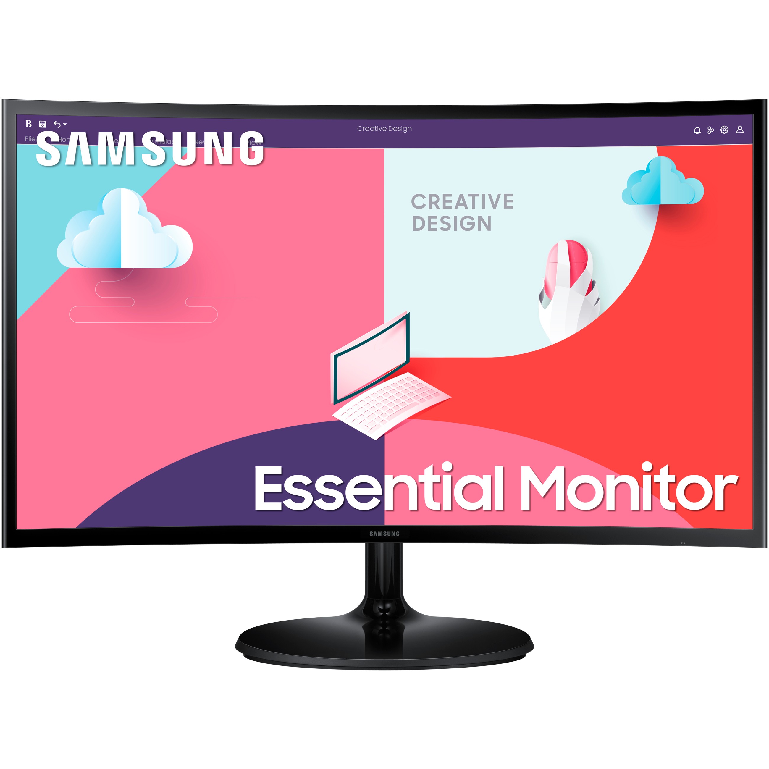 Monitor SAMSUNG C27F364EAU 27" (crni)-1