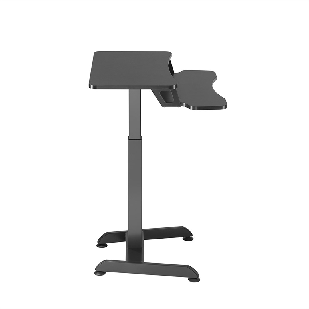 Maclean MC-835 Portable Desk Electric Height Adjustable 72 -122cm max. 37 kg Control Panel Sit Stand Work Station-2