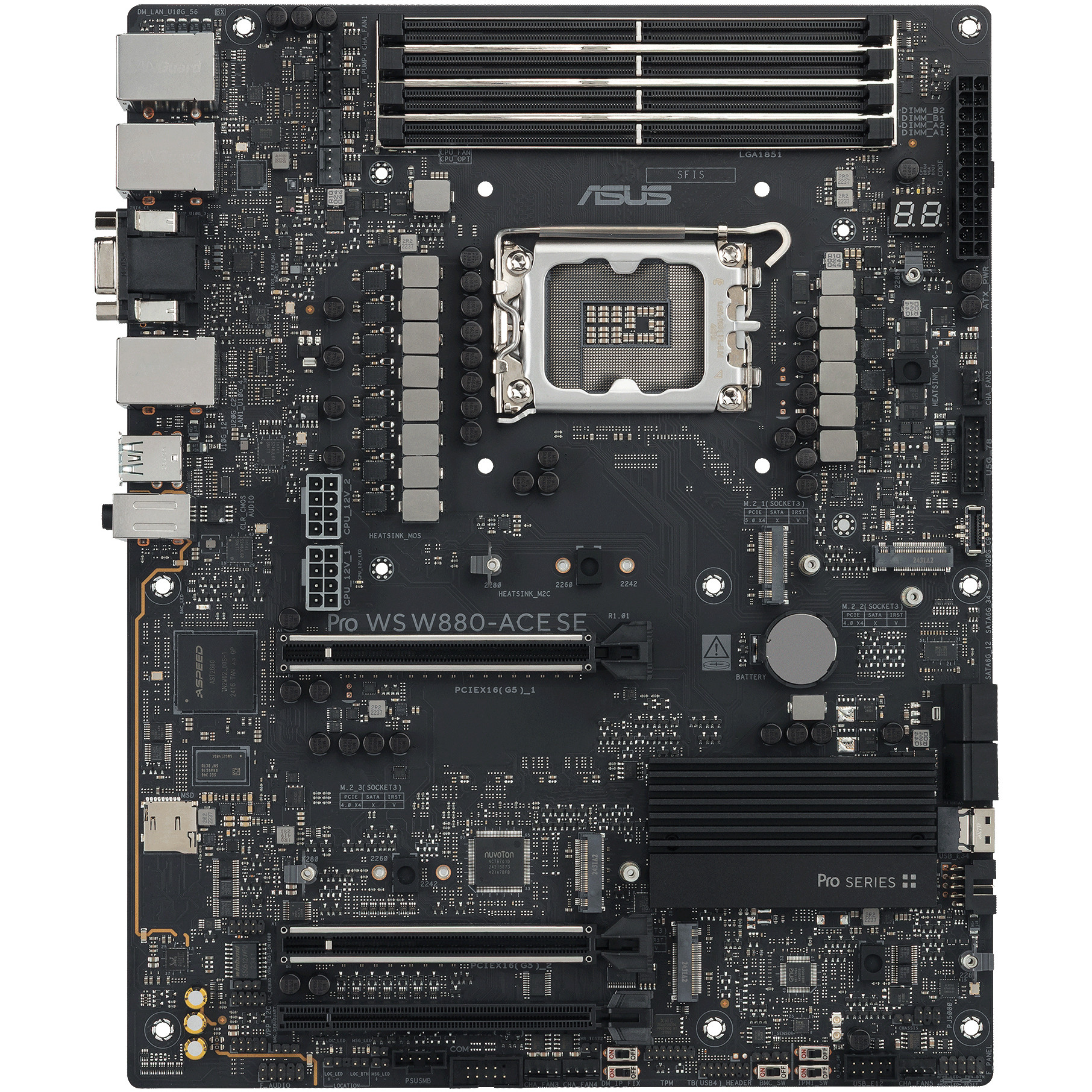 Ploča ASUS PRO WS W880-ACE SE 90MB1KV0-M0EAY0-9