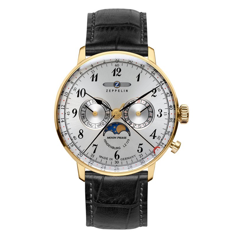 Zeppelin LZ129 Hindenburg 7038-1 Quarz Watch-0