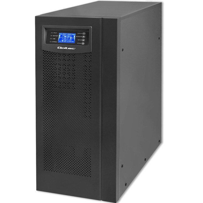 UPS Uređaj za besprekidno napajanje QOLTEC Monolith 6kVA / 4.8kW (On-line, Pure Sine Wave, LCD, USB)-0