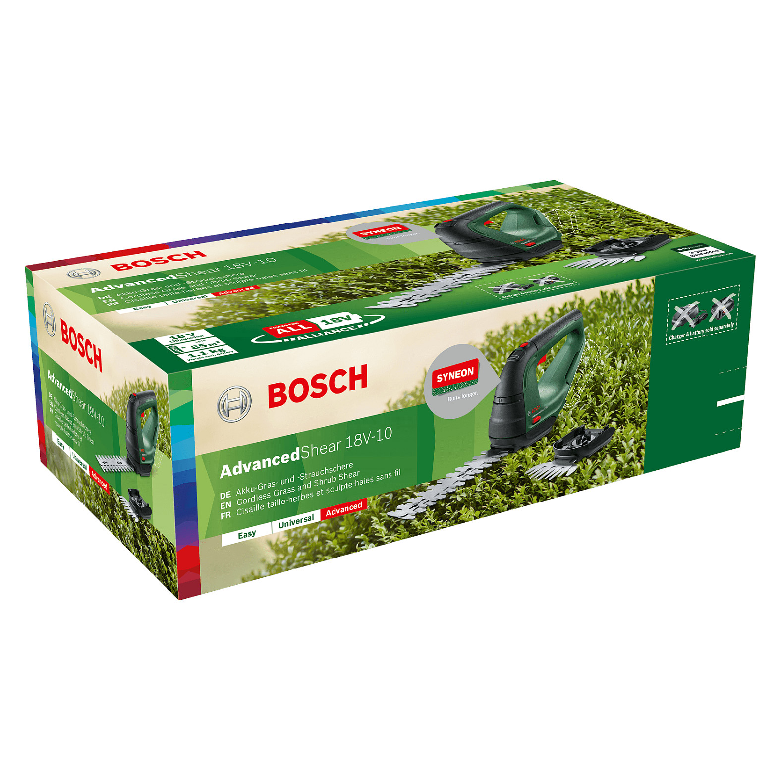 Škare za travu i grmlje BOSCH Advanced Shear 18V-10 (bežične, 18V)-2