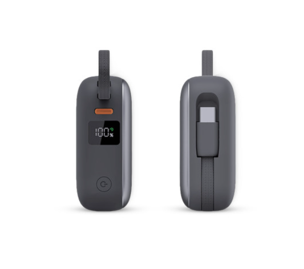 Baterija prijenosna KSIX 10 000 mAh, 22.5W ultra brzo punjenje,USB-C + lightning-6