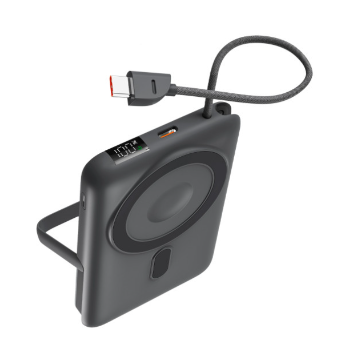 Baterija prijenosna KSIX 10 000 mAh,22.5W, ultra brzo magnetsko punjenje,MagSafe®-3