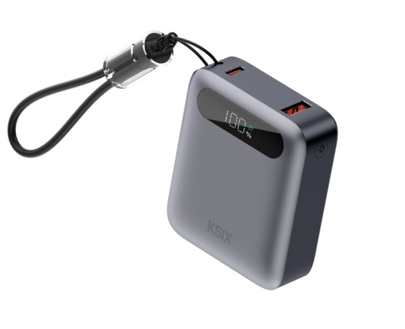 Baterija prijenosna KSIX 10000 mAh, 22.5W ultra brzo punjenje, USB-C + USB-A-0
