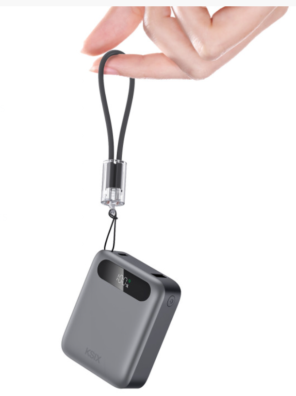 Baterija prijenosna KSIX 10000 mAh, 22.5W ultra brzo punjenje, USB-C + USB-A-1