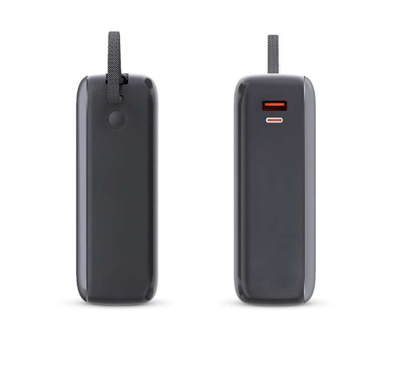 Baterija prijenosna KSIX 30 000 mAh, 65W ultra brzo punjenje, integrirani USB-C-4