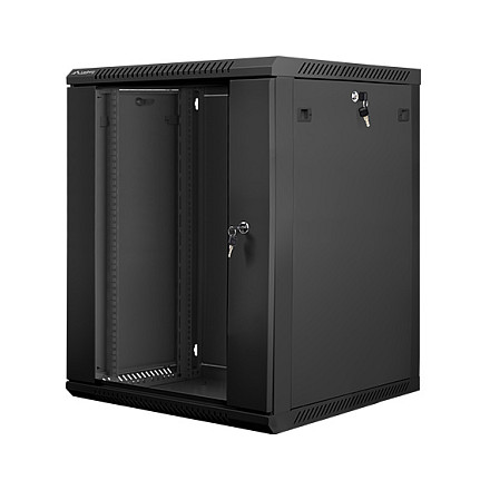 Rack ormar LANBERG 19" 15U/600X600 (Flat-Pack, sa staklenim vratima)