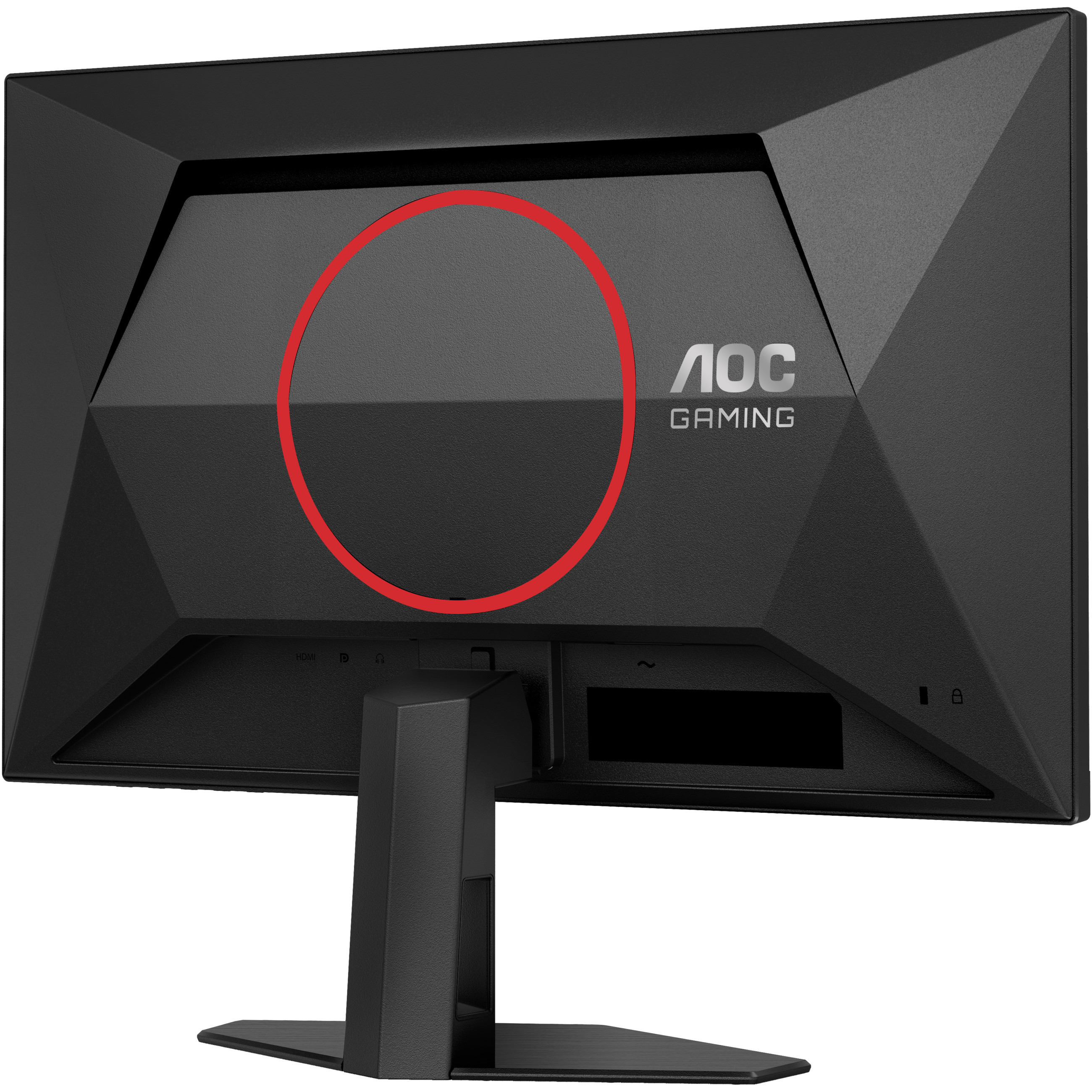 Monitor AOC Q24G4RE (60.5 cm (23.8"), 2560 x 1440 piksela, Quad HD, LED, Crna, Crvena)-3
